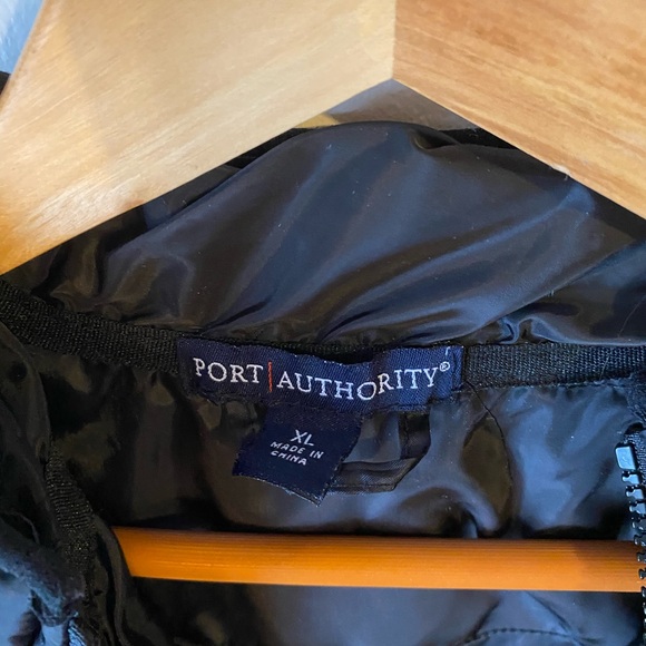 Port Authority Black XL Mens Jacket Coat Zip Up - Picture 3 of 8